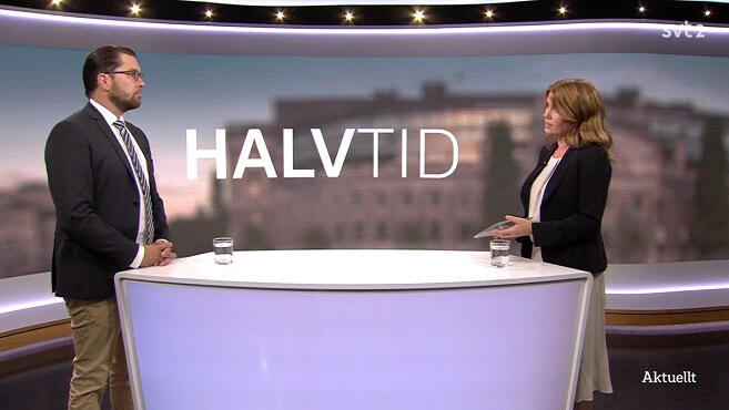 Massiv kritik mot SVT Aktuellts intervju med Jimmie Åkesson