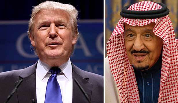 Saudiarabiens diktator kräver palestinsk stat men vägrar erkänna Israel