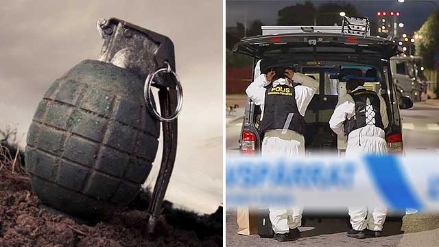 Granatattack mot villa i Stockholmsförort – nationella bombskyddet inkallat