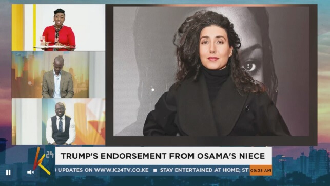 Usama bin Ladins brorsdotter: Trump den ende som kan stoppa ett nytt 11 september