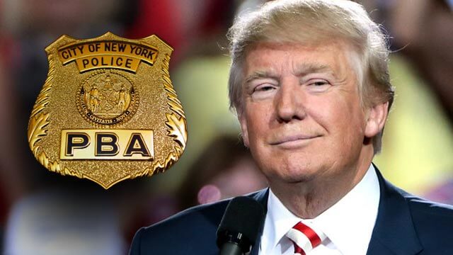 Polisfacket ger stöd till Trumps kandidatur