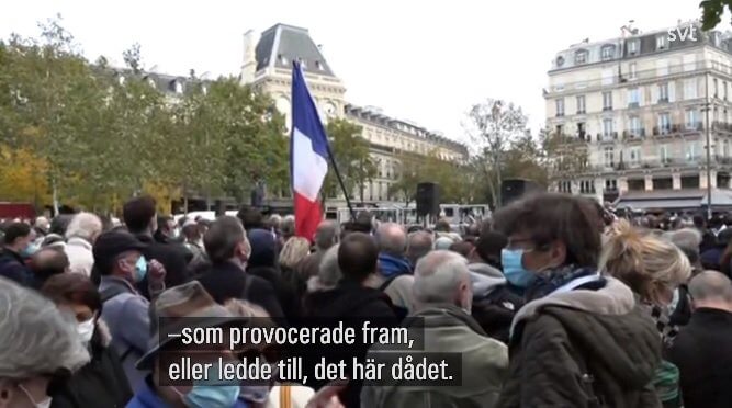 SVT: Terroroffret ’provocerade fram’ sin halshuggning