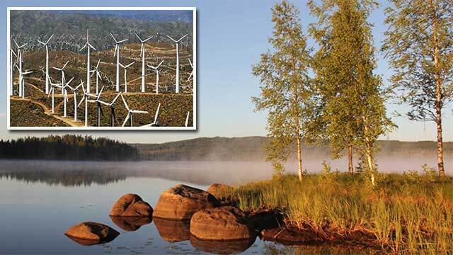 Nej till naturödeläggande vindkraftspark om folket får bestämma