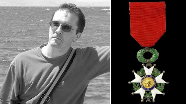 Terrormördade Samuel Paty tilldelas franska Hederslegionen
