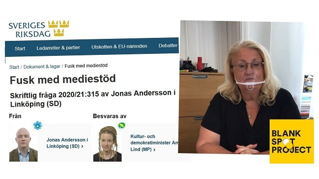 Mediestödsfusket blir riksdagsärende