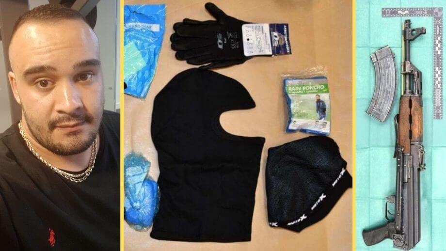 Amir skulle hålla unga borta från kriminalitet – hotade poliser med AK-47