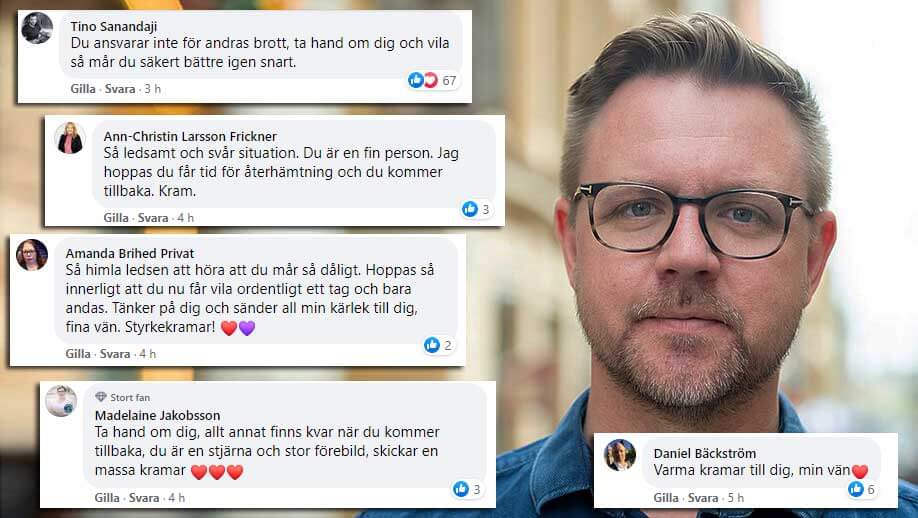Kärleksstorm till Federley efter pedofilavslöjandet
