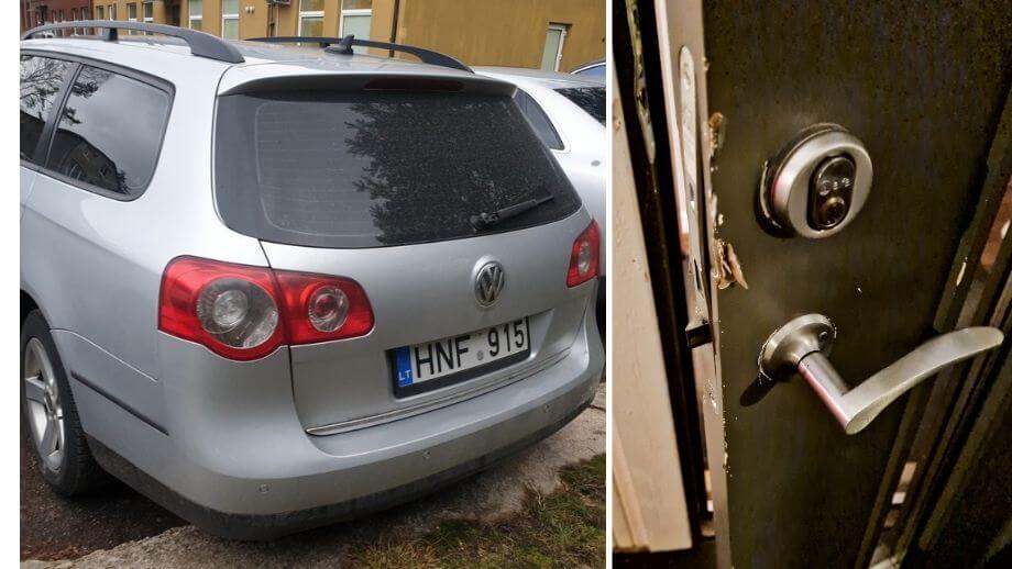 Polisen jagar misstänkt stöldliga i hyrbil – utvisades och återvände