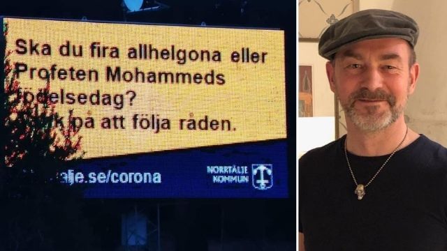 Kommun lyfte fram profeten Muhammeds födelsedag på reklamskylt – hävdar ”misstag” efter kritik
