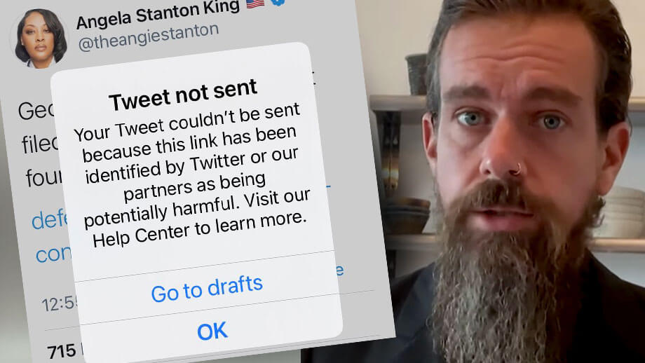 Twitter censurerar länkar som påtalar valfusk