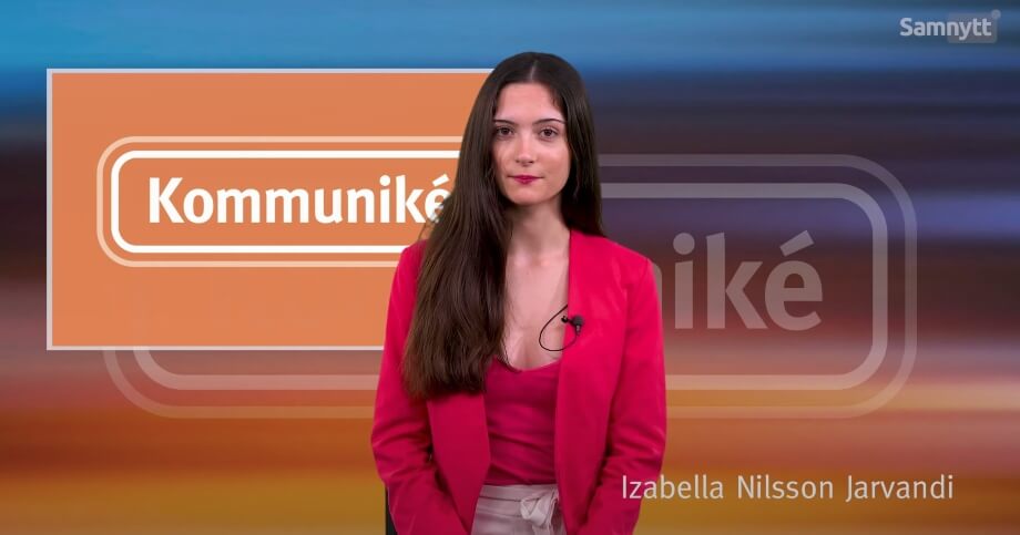 Kommuniké – Veckans Nyheter – 21/11 2020