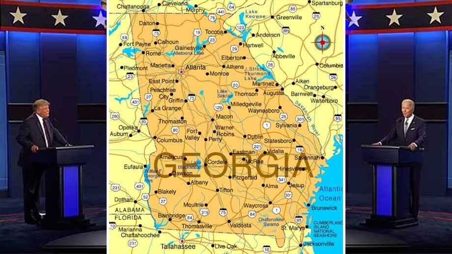 Alla röster i Georgia ska räknas om för hand