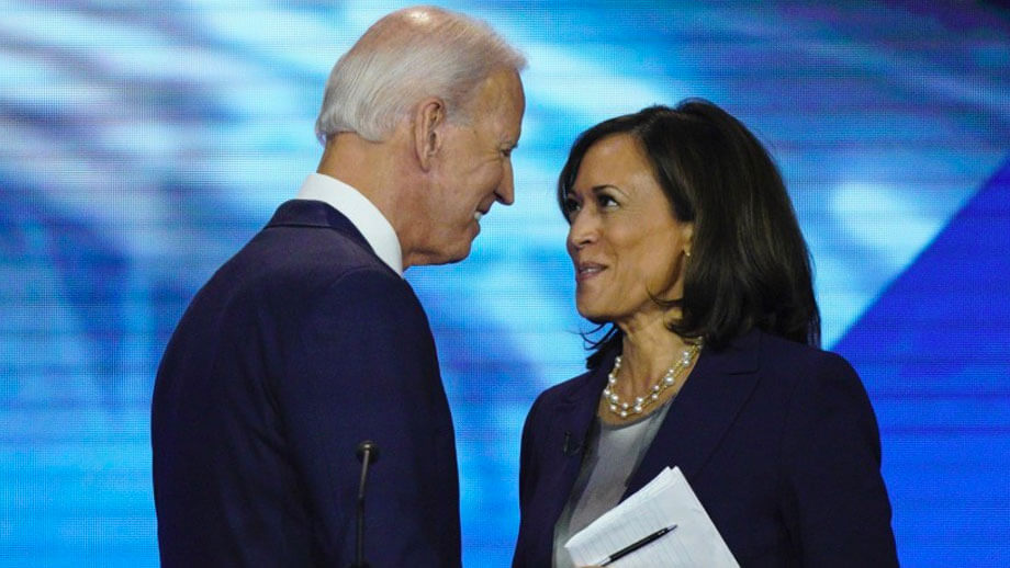 Biden: ”Kommer vi inte överens lämnar jag över presidentskapet till Harris”