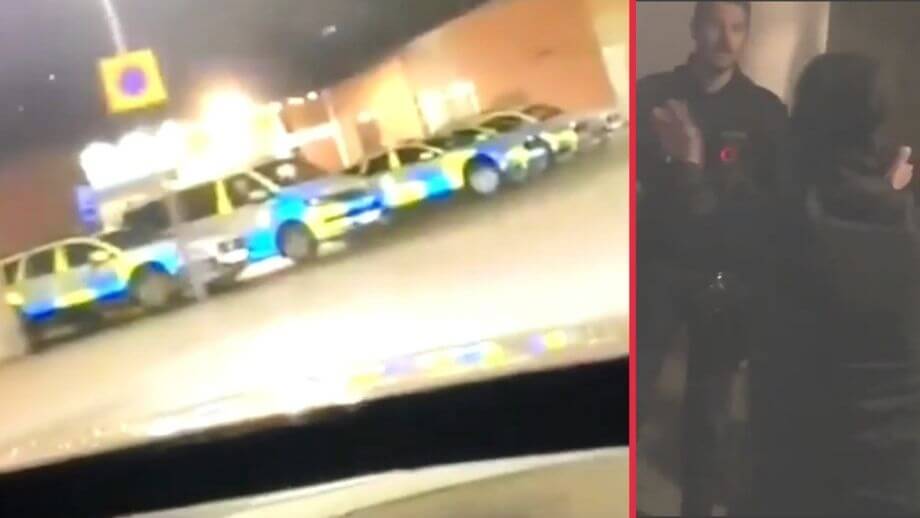 Gäng attackerade poliser med raketer: ”Hoppa lilla grisen”