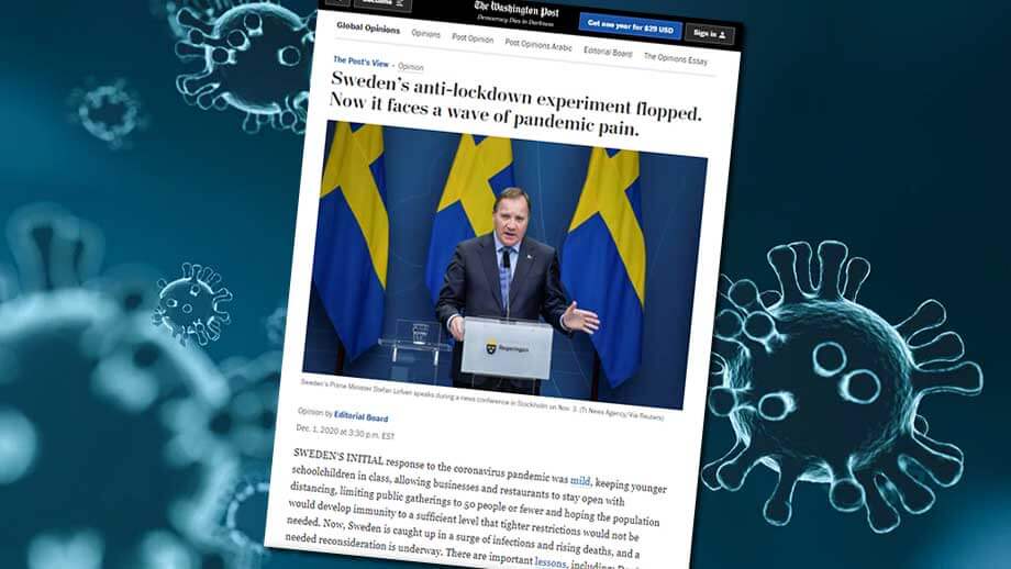 Hård kritik från amerikansk media mot Sveriges ”experimentella” coronastrategi