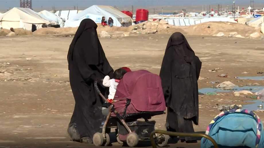 Misstänkt kvinnlig IS-terrorist häktad