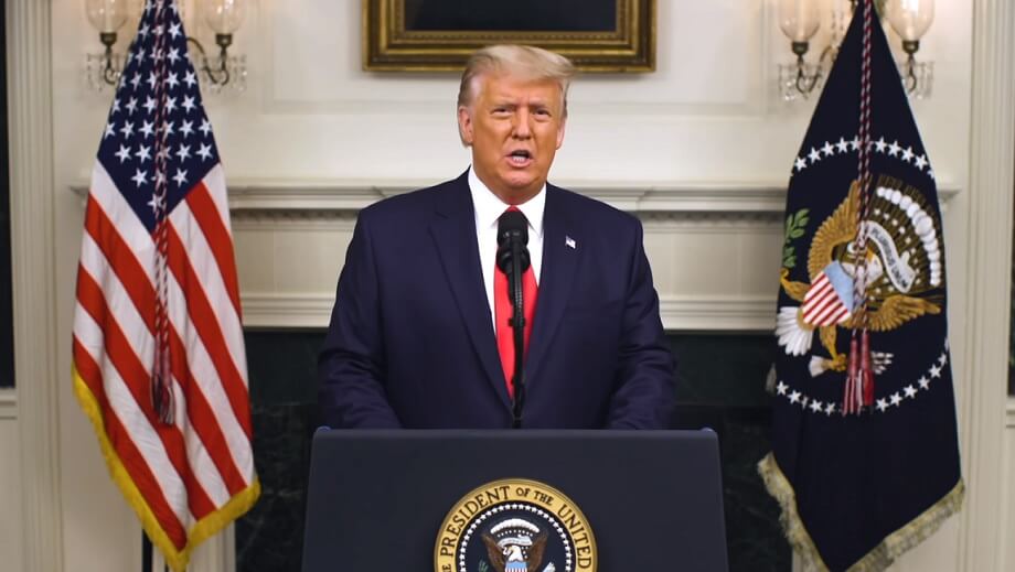 Trump talade till nationen