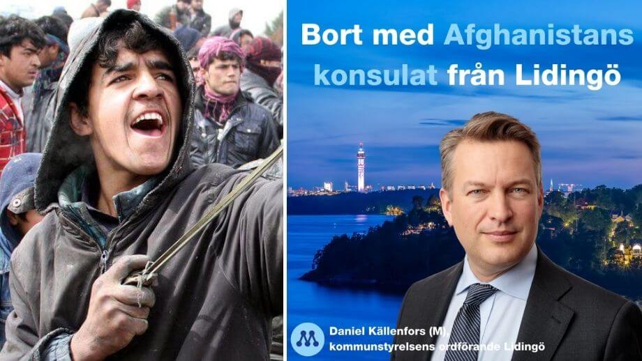 Lidingö försöker bli av med Afghanistans konsulat – ”uträttar sina behov i närliggande parker och hus”