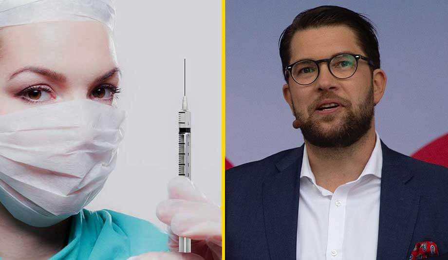 Åkessons uppmaning till väljarna: ”Vaccinera er”