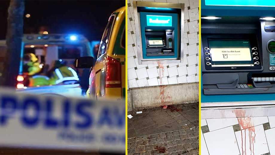 Skulle ta ut pengar i bankomat – knivmördades