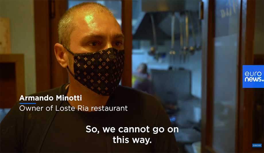 Restauranger i Rom trotsar corona-restriktioner – håller öppet i ”civil olydnad”