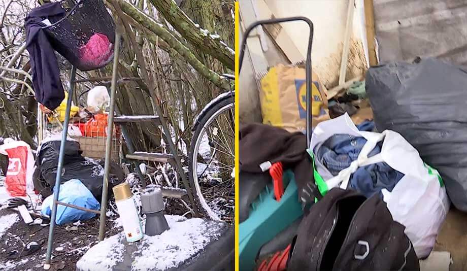 Osanitärt tiggarläger i Lund rivs – beslutet har tagit ett halvår att fatta