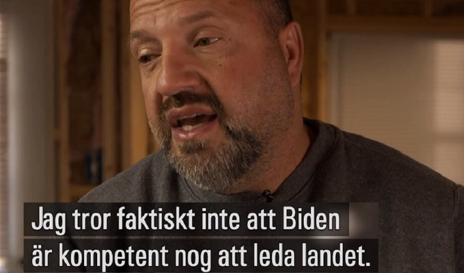 Kritikstorm mot SVT:s formulering om Trumpsupporter: ”Stinker av förakt”