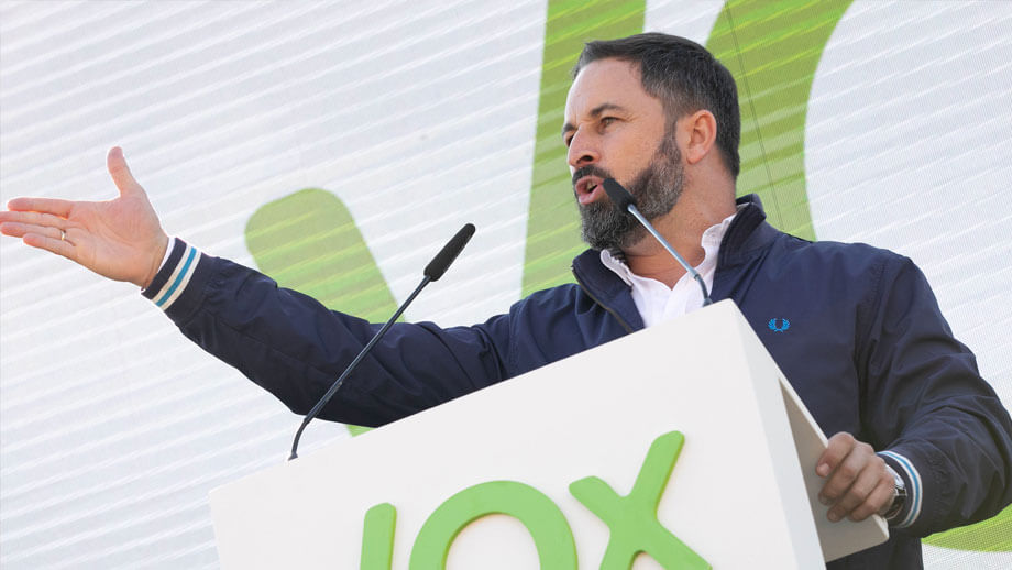 Spaniens tredje största parti blockeras av Twitter – två veckor innan val