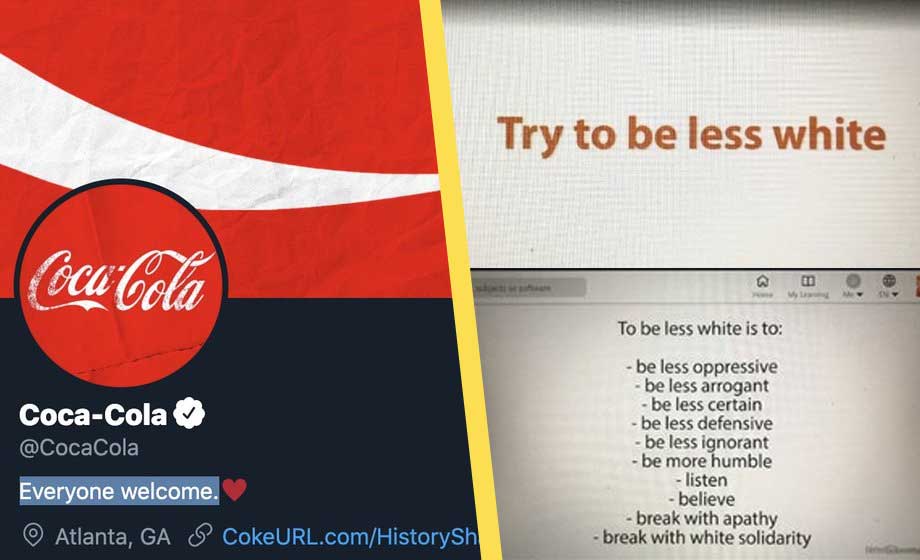 Coca-Colas bisarra krav till anställda: ”Be less white”