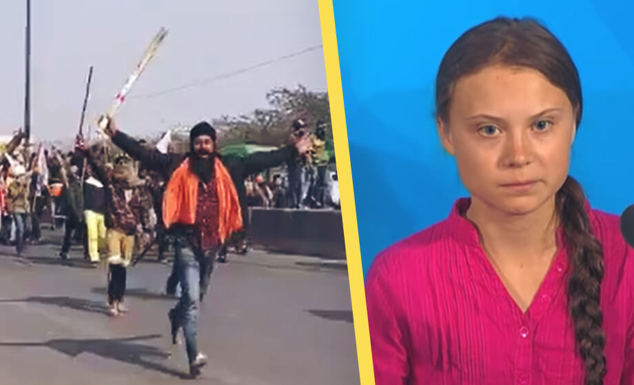 Greta Thunberg uppmanar klimataktivister att gå bortom lagliga metoder