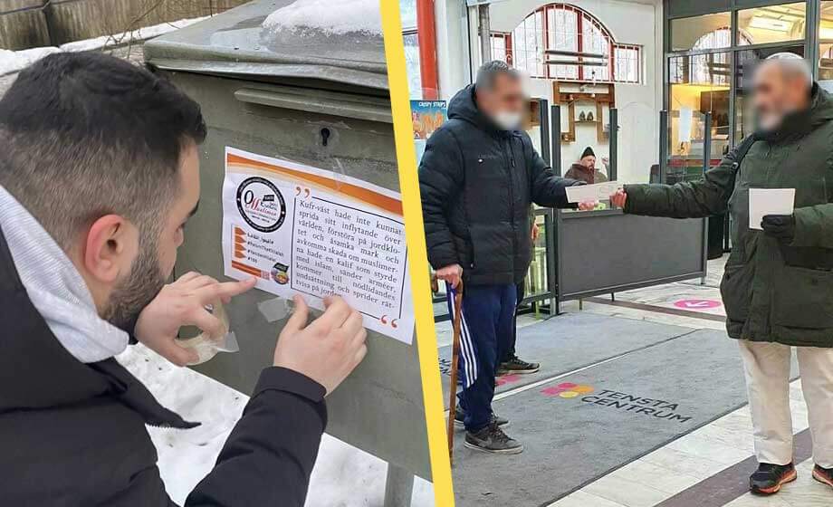 Islamistpropaganda i invandrartäta stadsdelar