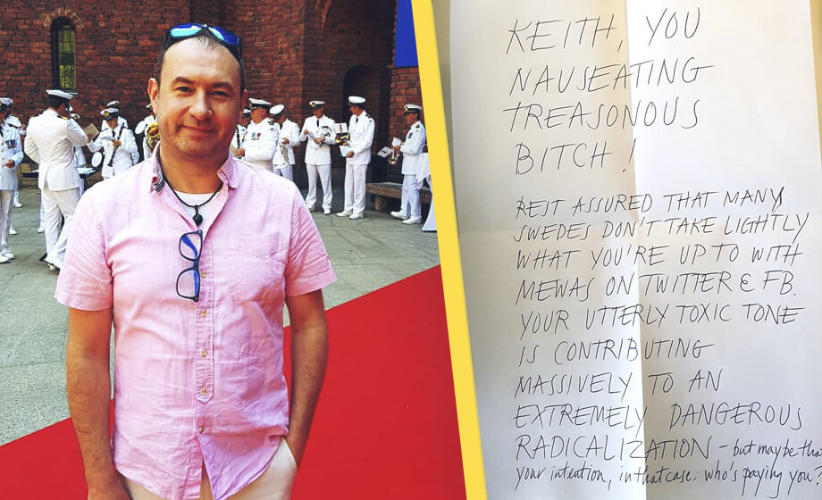 Keith Begg kritiserade Sveriges coronastrategi – nu tvingas han lämna landet efter statens drev