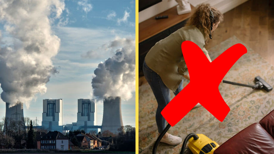 Statstelevisionen uppmanar att inte använda dammsugaren – för att undvika elkollaps