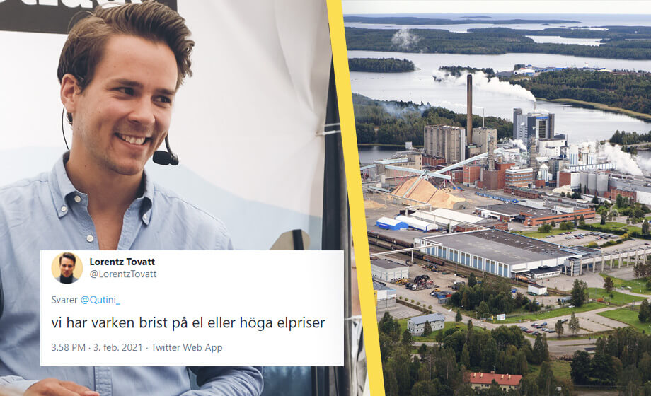MP-toppens hån mot Sveriges industri: ”Vi har ingen elbrist”