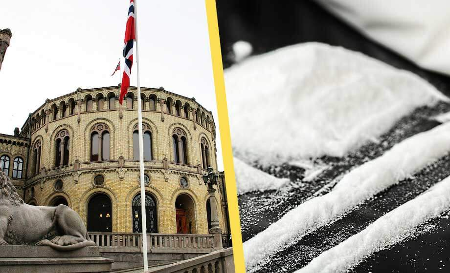 Norge: Regeringen vill avkriminalisera bruk och innehav av narkotika