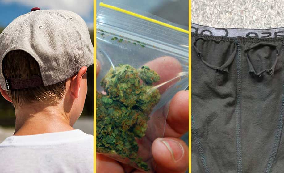 13-åring tvingades hoppa av skolan – transporterade knark åt kriminella i kalsongerna