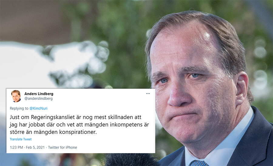Anders Lindberg vittnar: Regeringskansliet är inkompetent