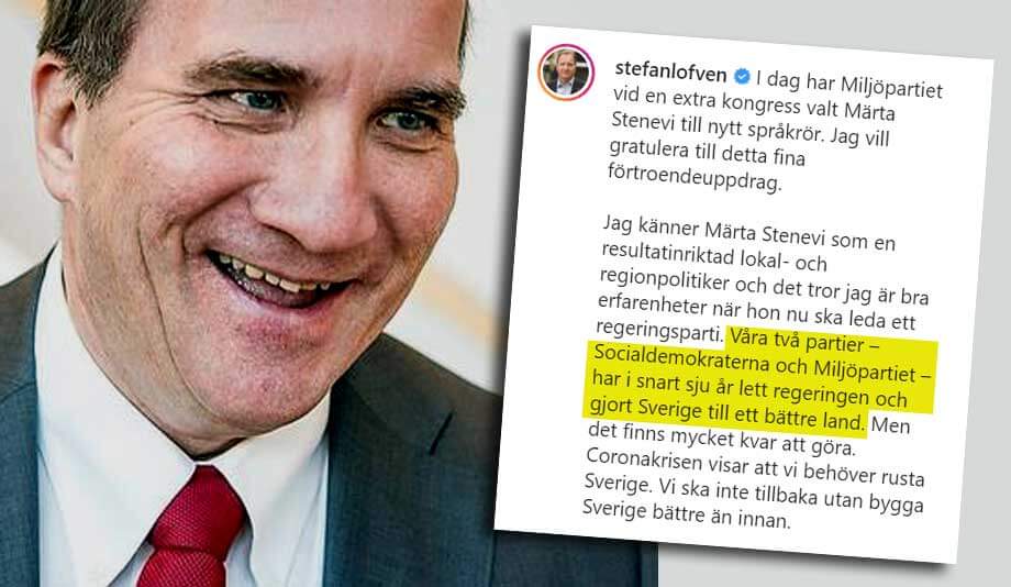 Löfvens skryt efter löneförhöjning: ”har gjort Sverige till ett bättre land”