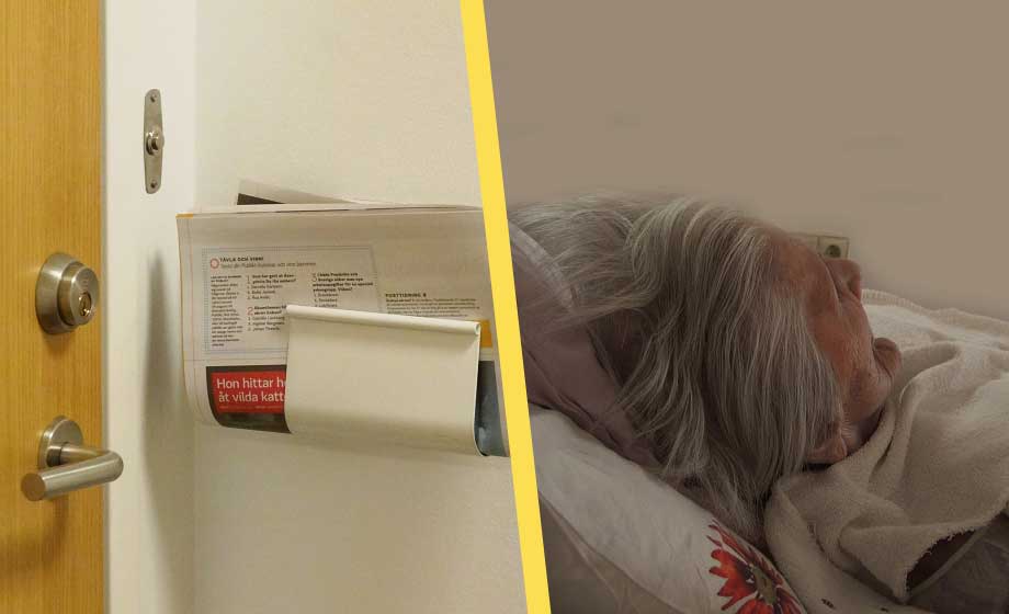 Hemtjänsten glömde person – hittades död