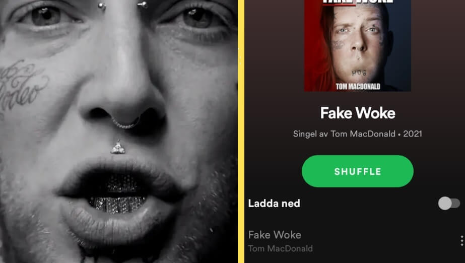 Efter dundersuccé – nu raderar Spotify antiwoke-låten