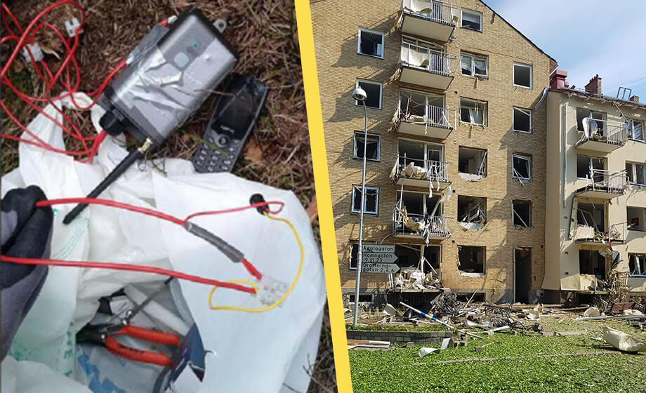 Encro-chattar: Kriminellas BOMBFABRIK fångad på bilder