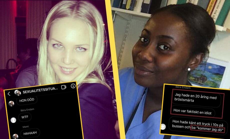 AVSLÖJAR: Läkarna hånar och hänger ut sina patienter i chatt