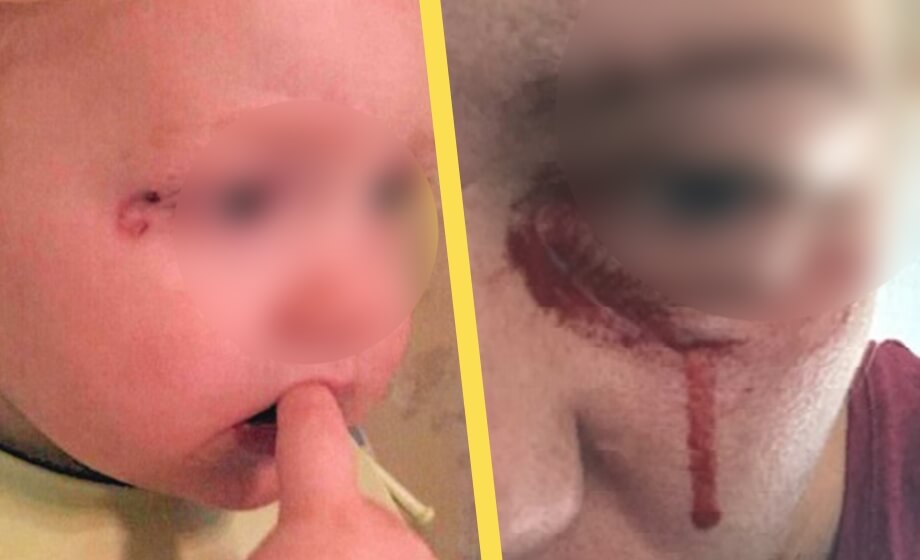 Polis misshandlade sambo och barn blodiga: ”Nästa gång dör du”