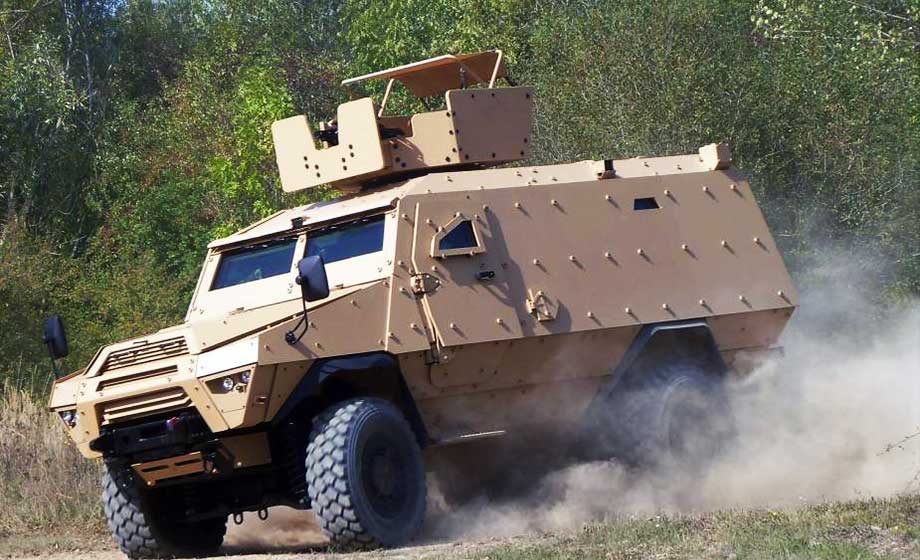 Svensk polis köper pansarfordon