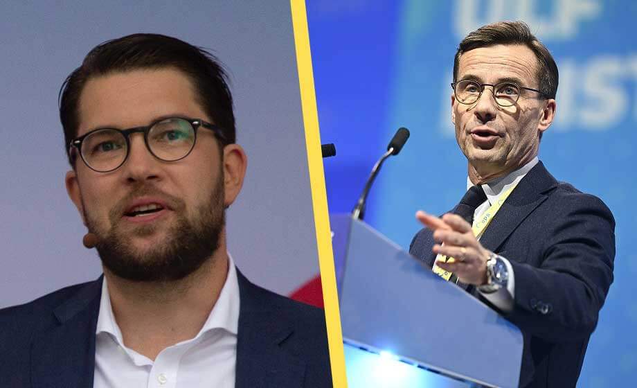 Moderaterna går om Sverigedemokraterna