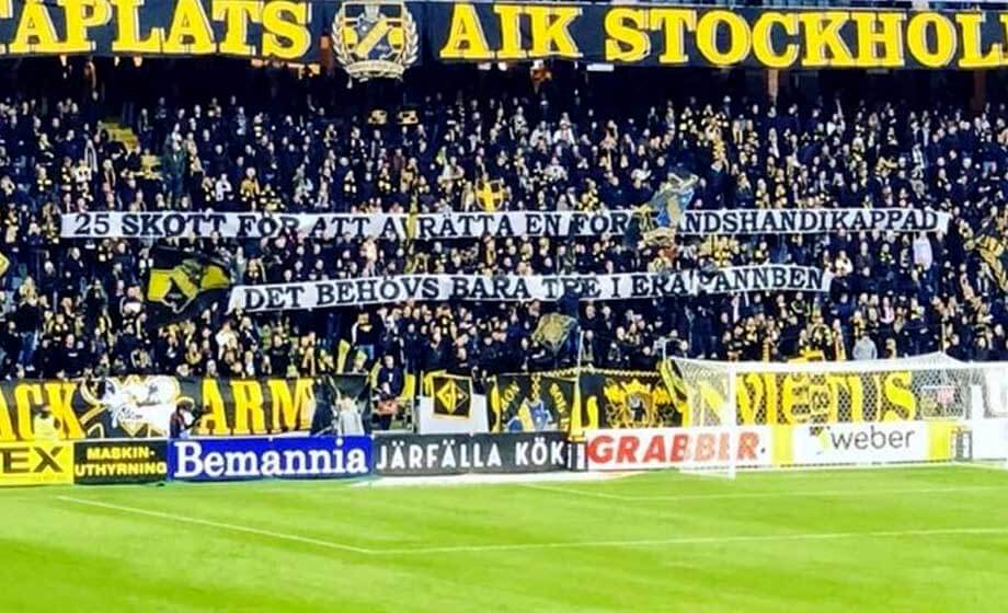 Åtalas för banderoller som utpekade poliserna bakom Eric Torells död