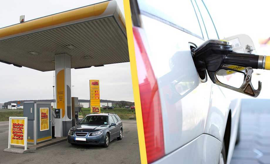 Tillfälligt stopp för dyrare bensin och diesel