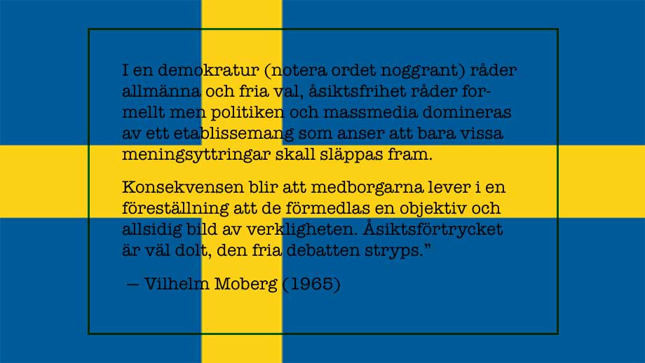 Demokraturen Sverige – den stympade demokratin
