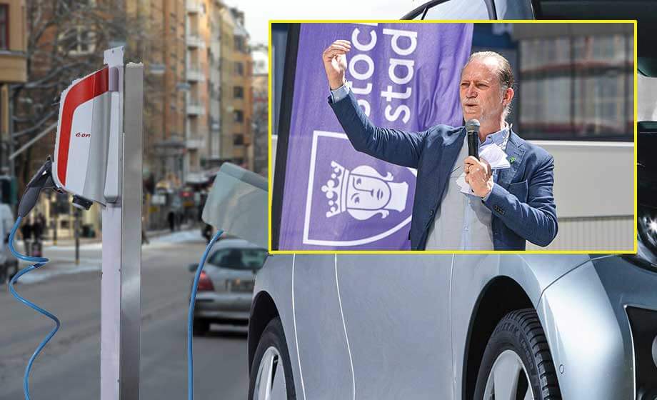 Blågröna styret i Stockholm TOTALFÖRBJUDER bensinbilar