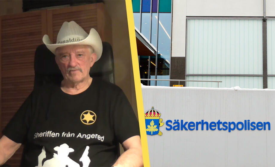 Hasse Johansson, 77, skällde ut försvarsminister Hultqvist i video – då kom Säpo